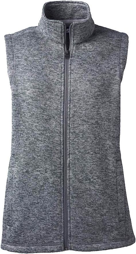 lands end fleece vest